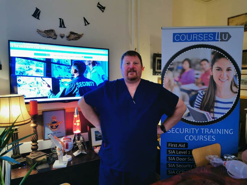 First Aid Trainer John Gilmour
