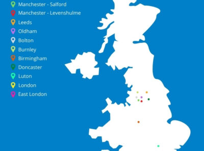 Course Training Centre Map
